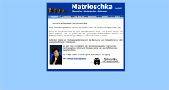 Desktop Screenshot of matrioschka.de
